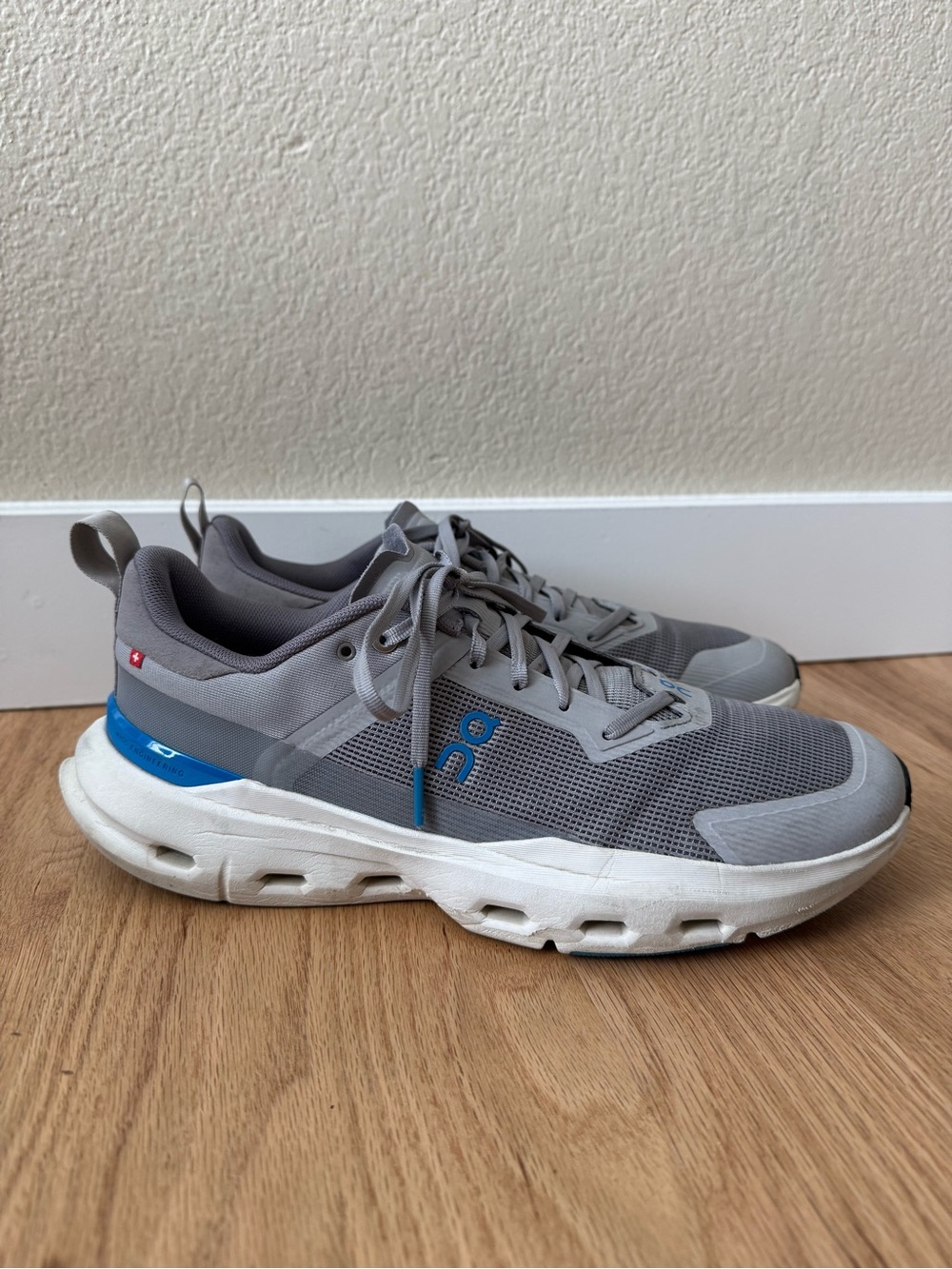 On Running Men’s Cloudpulse Next 10.5 Alloy Malibu Grey Sneakers